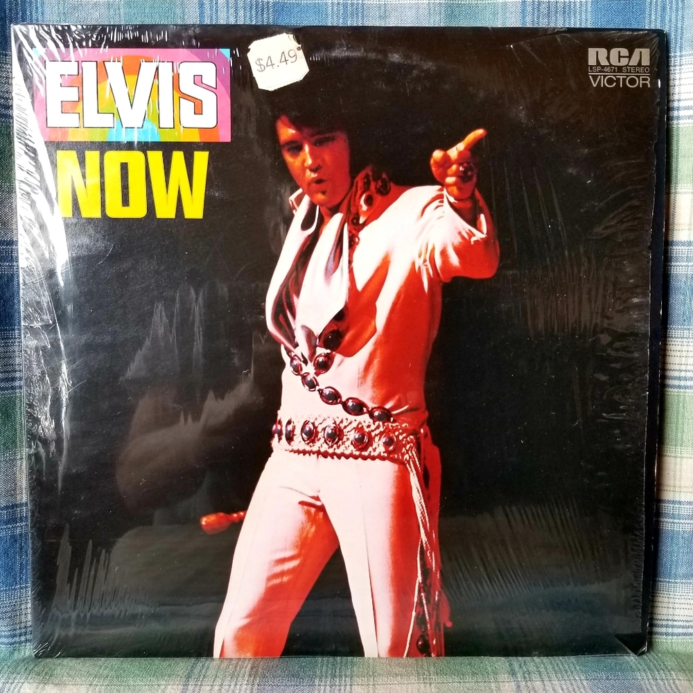 Elvis NOW Vinyl Record Lp